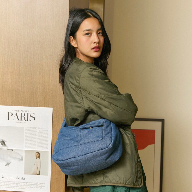 Cloudy Denim Bag By Grandfather