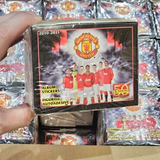 กล่องสติ้ก​เกอร์​ Panini​ 2010-11​​ Manchester​ United​ Stic…