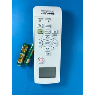 ST5720 SHAPR CRMC-A998JBEZ # AC-150 รีโมทแอร์ชาร์ป รับประกันเป็นของแท้จากโรงงาน SHAPR แน่นอน 100% แถมถ่าน AAA PANASONIC
