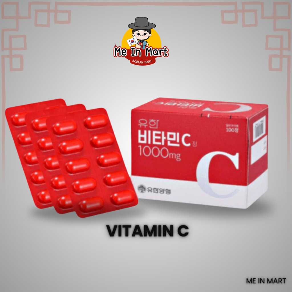 [Me In Mart] Vitamin C วิตามินซี 1000mg วิตามินซี เกาหลีแท้พร้อมส่ง
