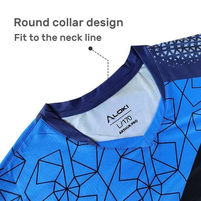 เสื้อปิงปอง เสื้อกีฬา Loki มีให้เลือก 3 รุ่น Polyester 92%  Spandex 8% ใส่สบาย ซับเหงือ ระบายอากาศได้ดี - รูปที่ 5