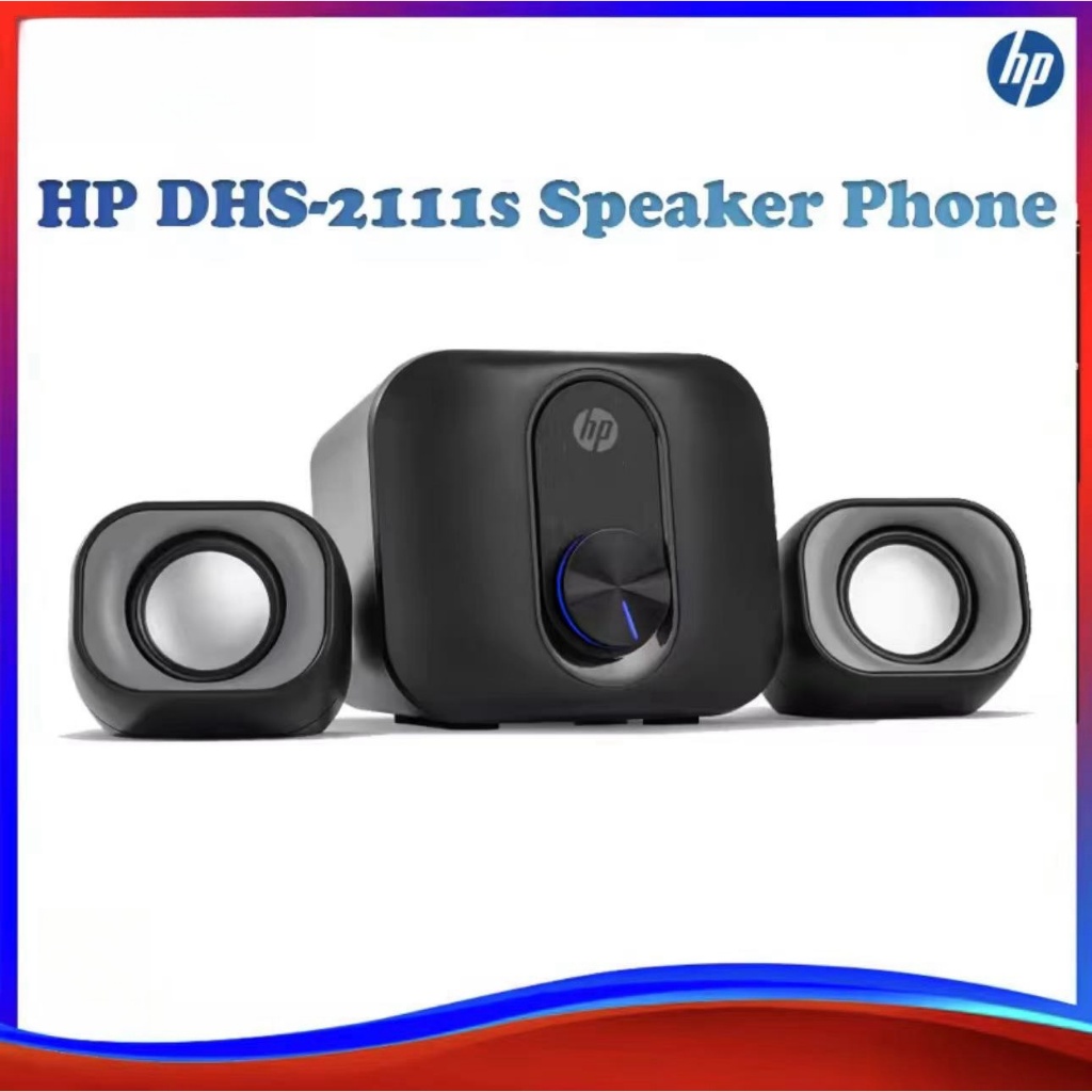 HP/DHS-2111S เสียงมัลติมีเดียคอมพิวเตอร์แล็ปท็อปเดสก์ท็อปลำโพงเดสก์ท็อปมินิเบสเกม Office ลำโพงพิเศษ
