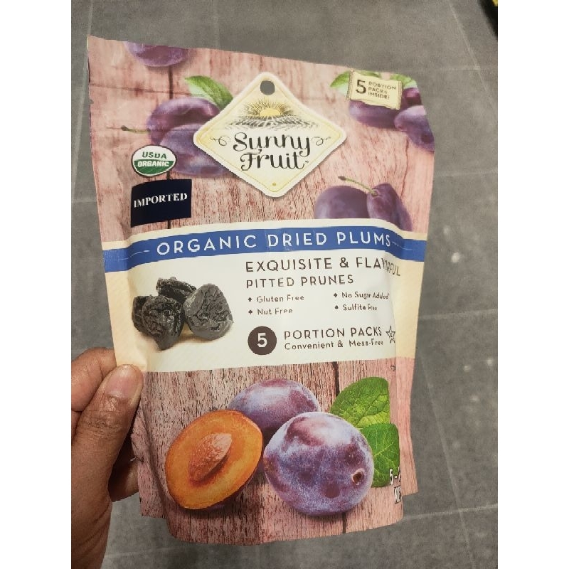 Sunny Fruit Dried Plums 150g.ลูกพลัมอบแห้ง150 กรัม