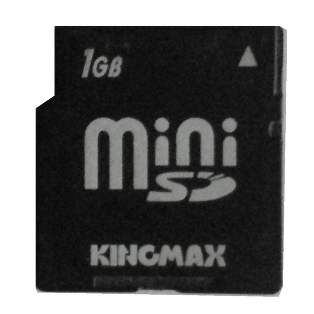 KINGMAX 1GB miniSD cardการ์ดเก็บข้อมูล