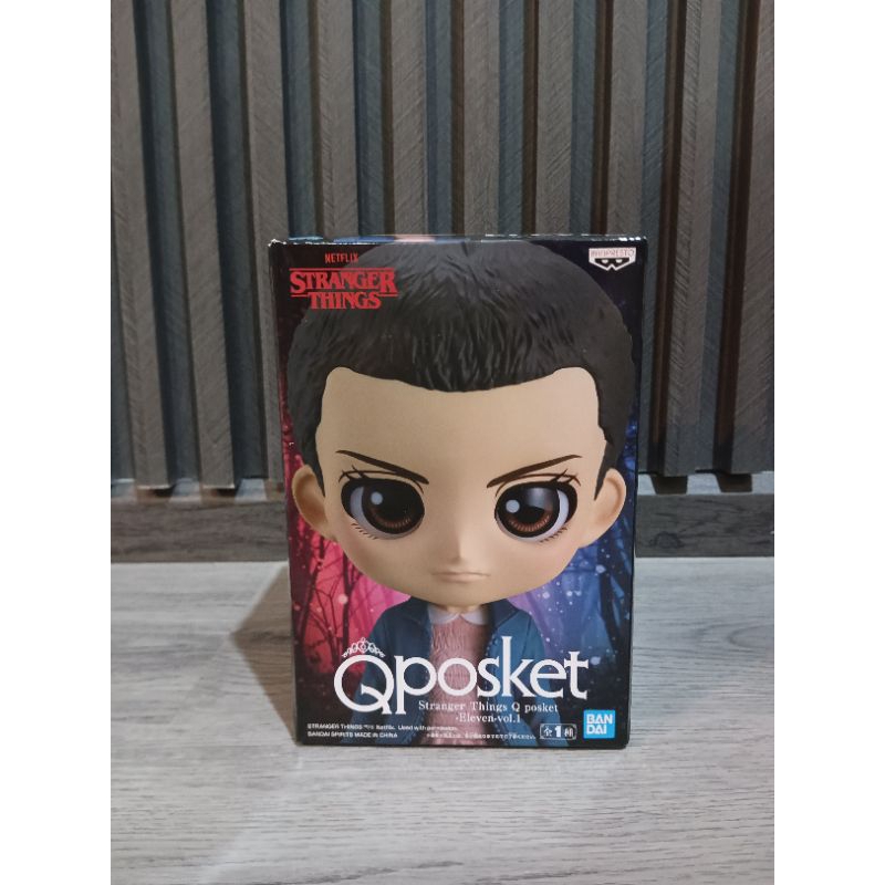 (แท้🇯🇵)Eleven vol.1-Qposket Stranger things Q posket Banpresto figure ฟิกเกอร์ อีเลฟเว่น