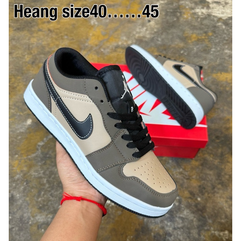 💥รองเท้าจอร์-แดน💯รองเท้าjodan 1 low ✔️ รองเท้าผ้าใบผู้หญิงผู้ชายพร้อมส่ง