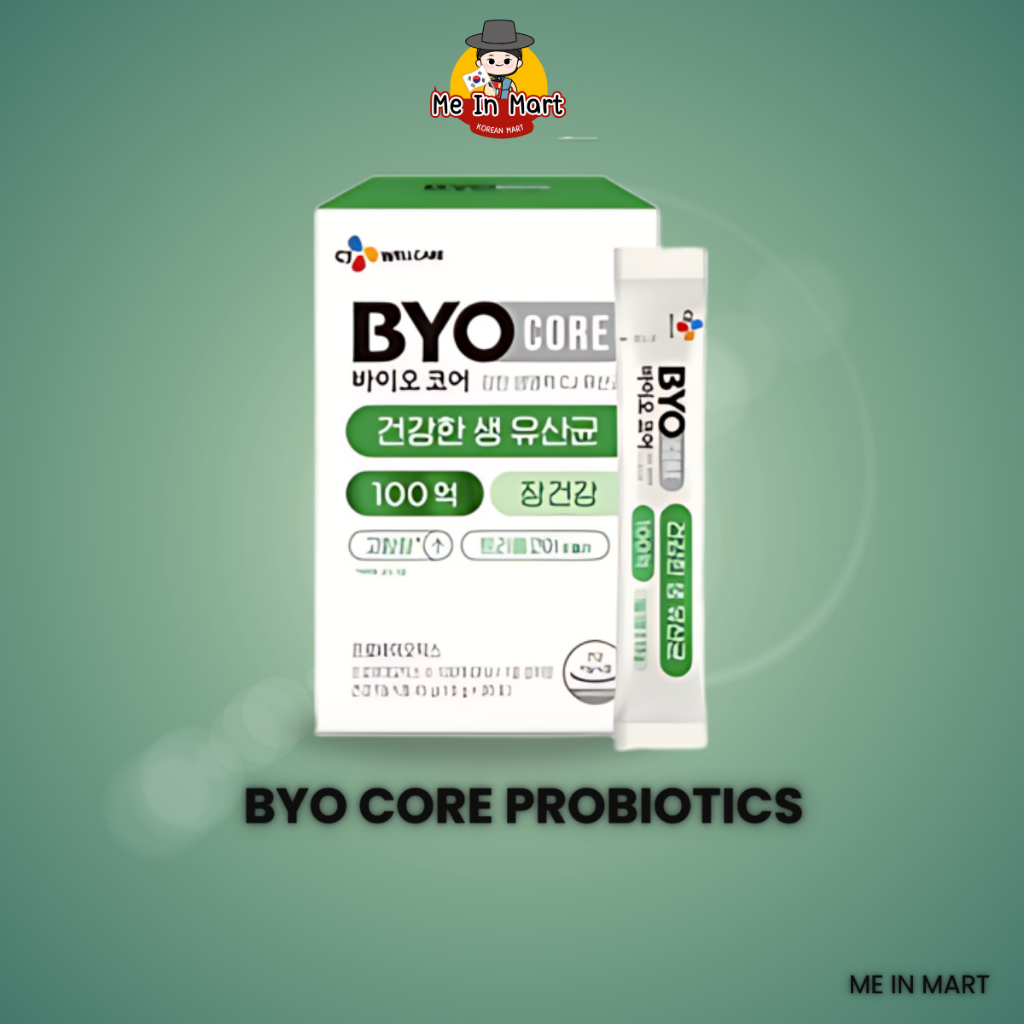 [Me In Mart] CJ - BYO CORE probiotics โพรไบโอติกเกาหลี ช่วยเรื่องการขับถ่าย 2gx30EA