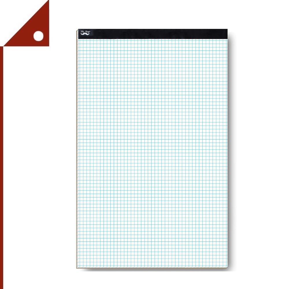 Mr. Pen : MRPQS04* กระดาษกราฟ Graph Paper, Grid Paper, 22 Sheet