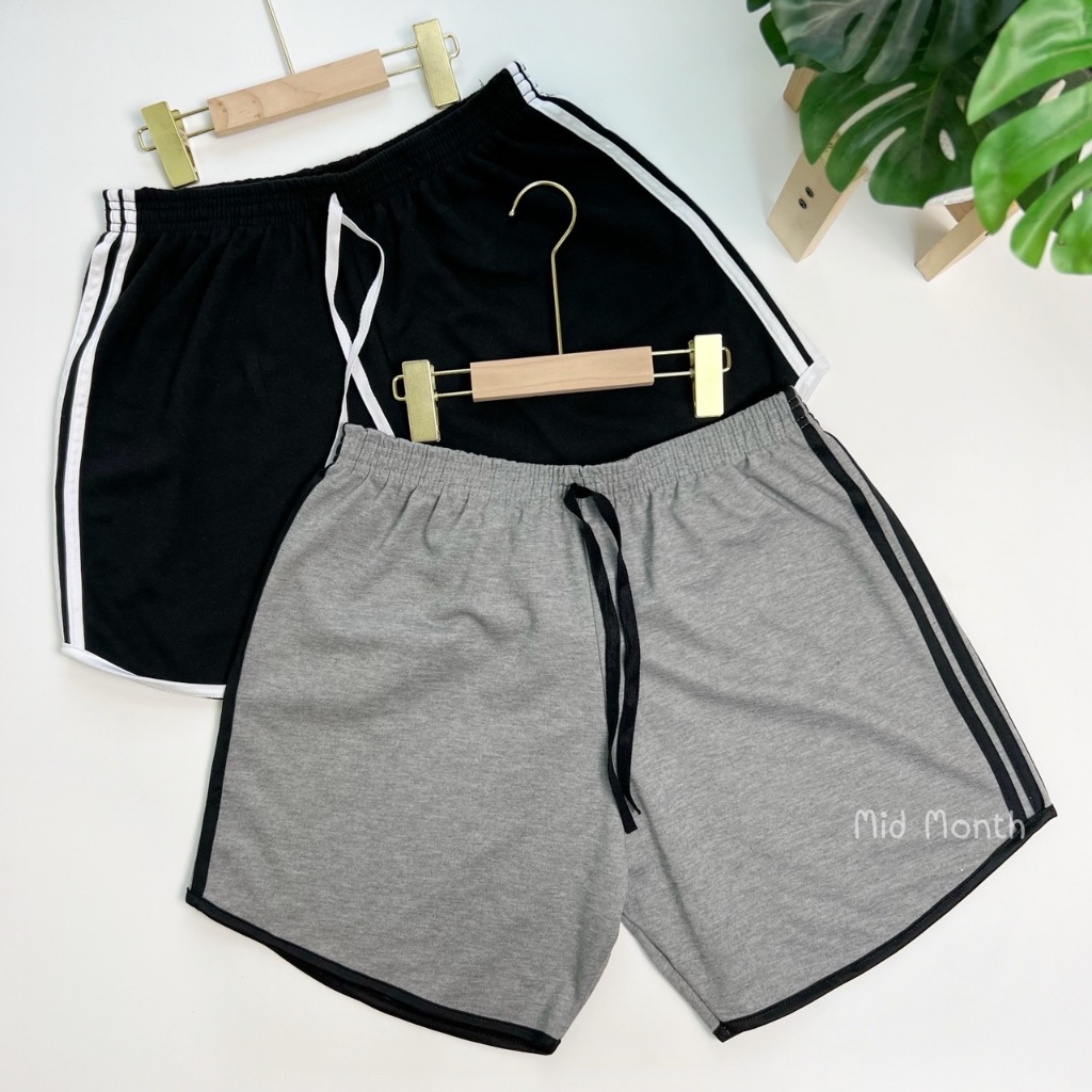 กางเกงขาสั้นสาวอวบ สายฝอ ไซส์ใหญ่ XL-XXXL ทรงสปอร์ต ใส่สบาย พร้อมส่งจากไทย