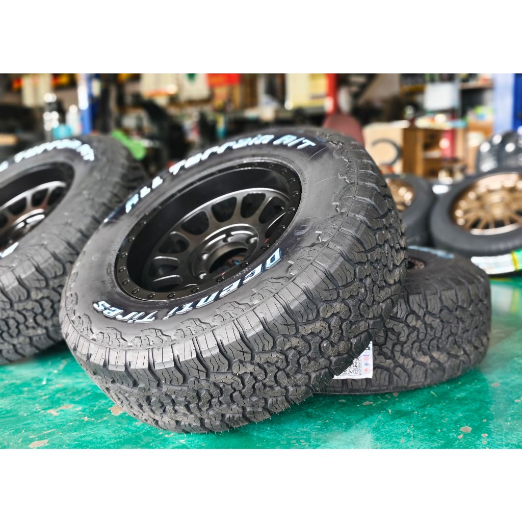แม็กขอบ16 ประกอบยางปี 25 ออฟโรด A/T DCENTI 265/70R16 (4ล้อ)