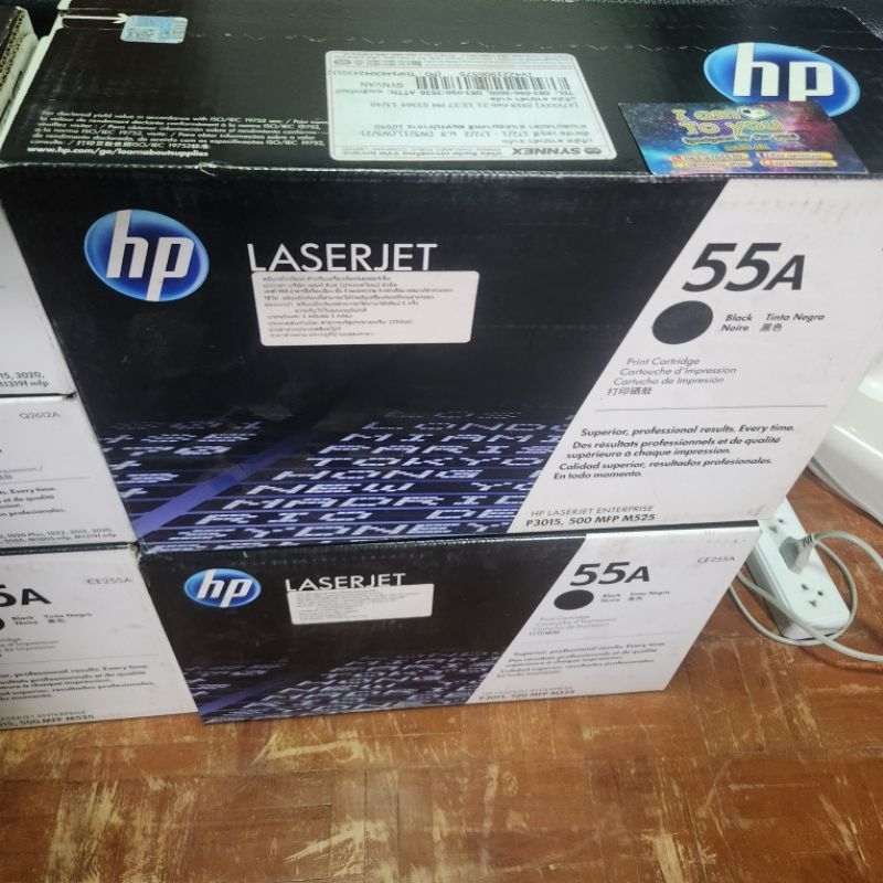 "เก็บโค้ดลดเพิ่ม"[สินค้าใหม่ของแท้]HP Laserjet P3015 6K Print Cartridge (ตลับหมึกHP 55A)