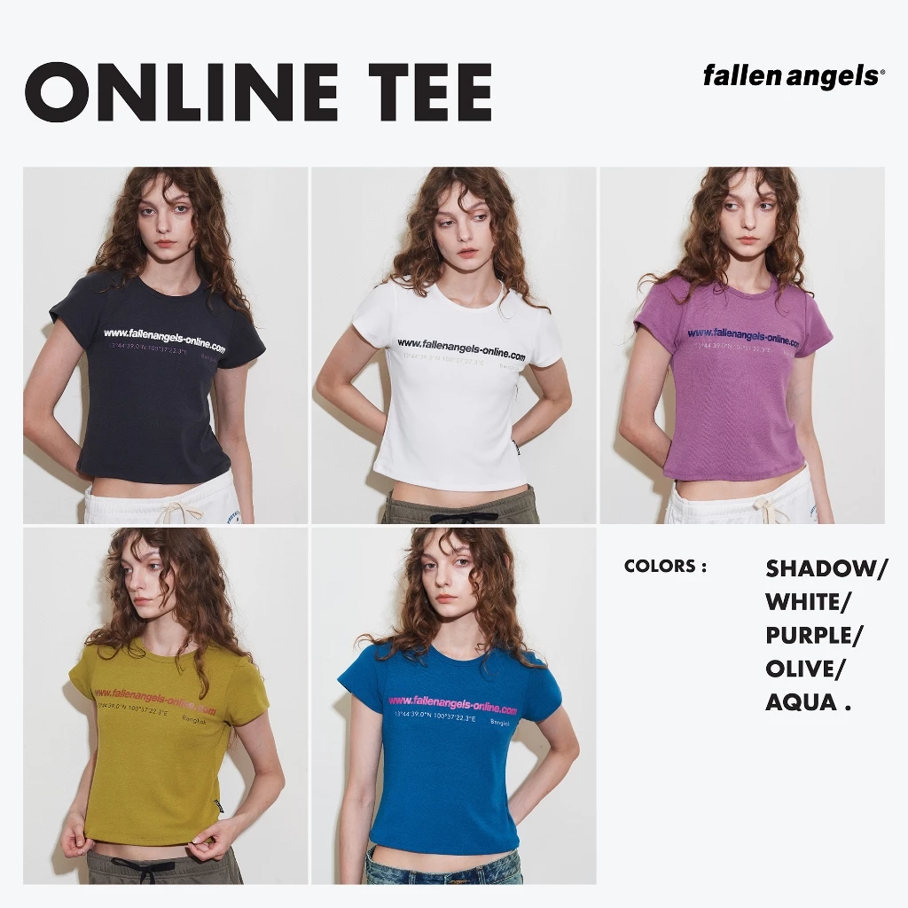 fallen angels ONLINE TEE (เสื้อยืด)