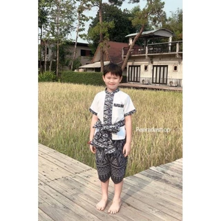 ชุดคู่เด็กชายและเด็กหญิงลายลิซ่า💙