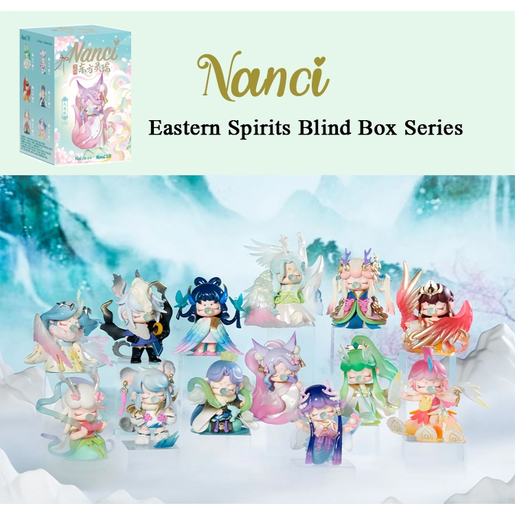 (พร้อมส่ง) ฟิกเกอร์ กล่องจุ่ม Rolife Ruolai nanci Nanqian Oriental Lingrui Series ของแท้