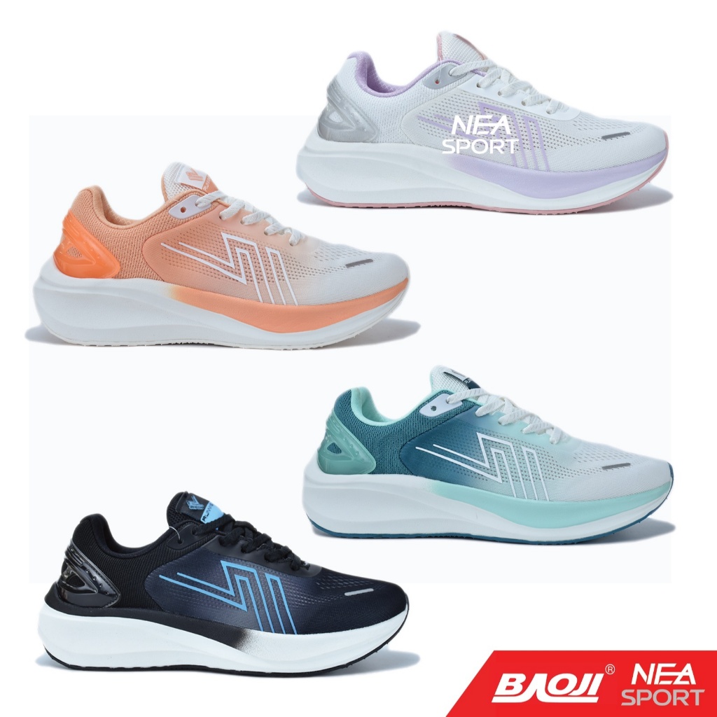 [ลด30% เก็บโค้ด 2509FASHDD] Baoji 1044 Running Element [W] NEA รองเท้าผ้าใบ ผู้หญิง บาโอจิ แท้
