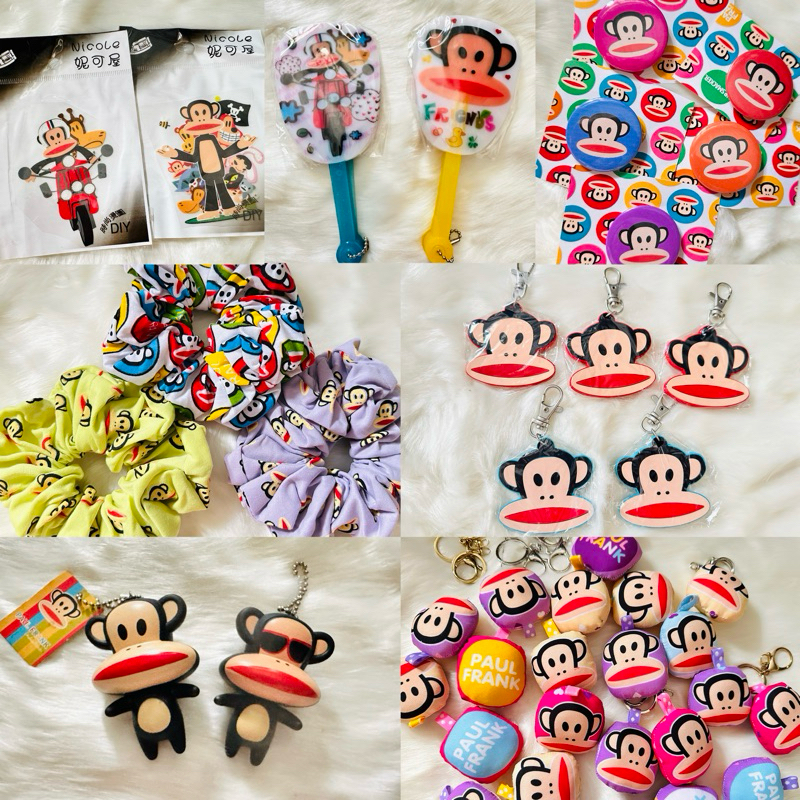 พอลแฟรงค์ Paul Frank พวงกุญแจ กระเป๋า มัดผม การ์ด ดินสอ กล่องไม้ (พร้อมส่งจากไทย)