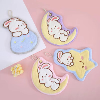 ShopAt.Two[NP-2] ผ้าเช็ดมือการ์ตูนน่ารัก ผ้าเช็ดมือแบบแขวน ด…