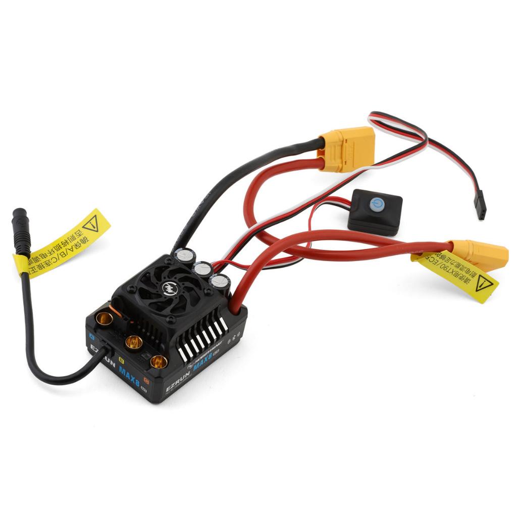 Hobbywing EZRun Max8 G2s 1/8 Waterproof Brushless ESC w/XT90 Plug