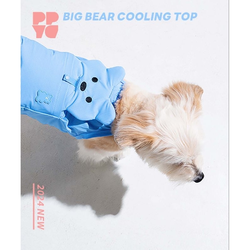 New. ใหม่ล่าสุด เสื้อคูลลิ่งสำหรับสัตว์เลี้ยง รุ่น Big Bear Cooling Tank