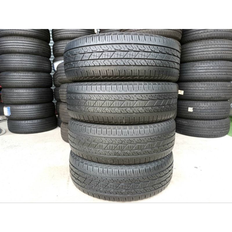 ยางมือสอง 225/65R17 Nexen Roadian  ผลิตปี 2021 ประกัน 30 วัน พร้อมจุ๊บลม 4 ตัว มีเก็บปลายทาง