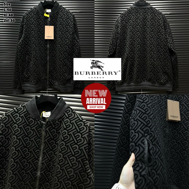 BURBERRY JACKET UNISEX Hiend Quality1:1 ส่งไวจากไทย