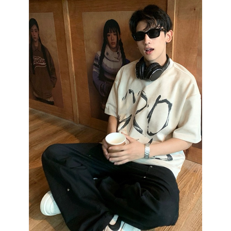 [พร้อมส่ง] Spenzer.street | Growing🖤โอเวอร์ไซส์ เสื้อผ้าสตรีท เนื้อผ้าดี ทันกระแส unisex 2024 ขายดี