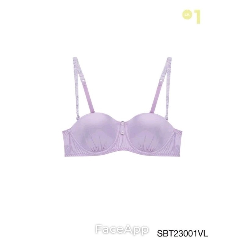 SABINA | Maggie Mae Pretty On Me เสื้อชั้นในมีโครง รหัส SBT23001VL สีม่วงอ่อน​ ไซส์​ C36/80​