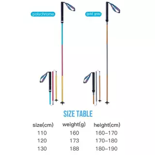AONIJIE E4201 Trekking Poles aluminum alloy (1 คู่) มีสองสีให้เลือก ของแท้ 100% ส่งจากไทย