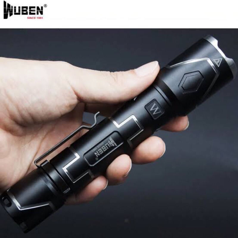 ไฟฉาย WUBEN I333 XPL-V5 1100LMS 14400CD 283M
