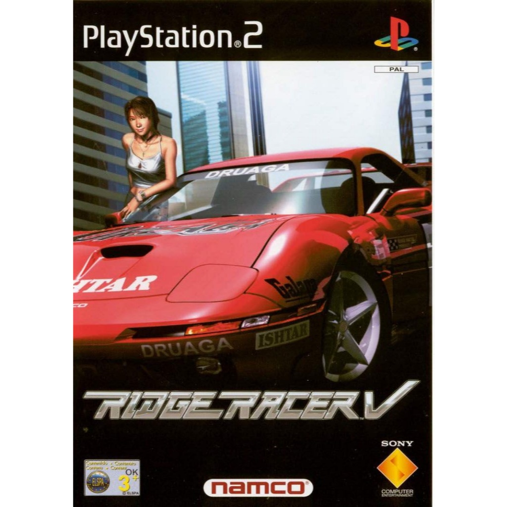 แผ่นเกมส์ PS2 Ridge Racer V   คุณภาพ ส่งไว (CD)