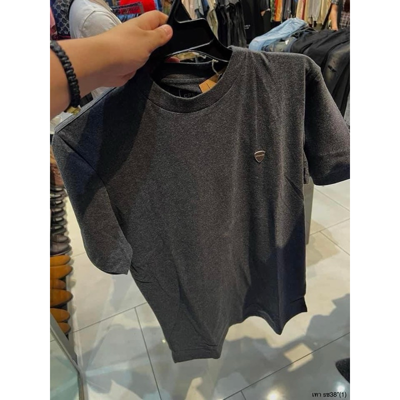 CPS chaps เบสิคชาย เสื้อยืดสีพื้น แขนสั้น [แท้จากช็อป ]