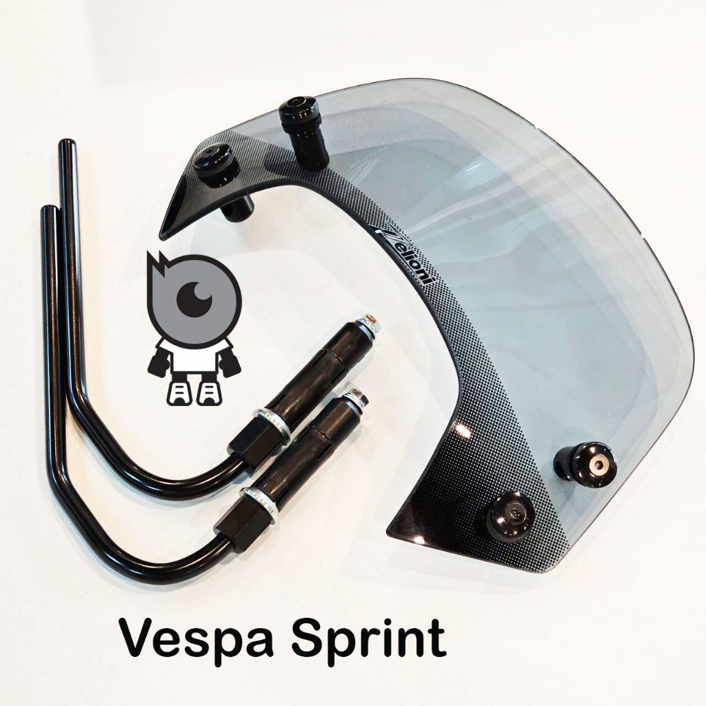 Zelioni ชิวบังลม แท้ สำหรับ New Vespa Sprint ทุกรุ่น