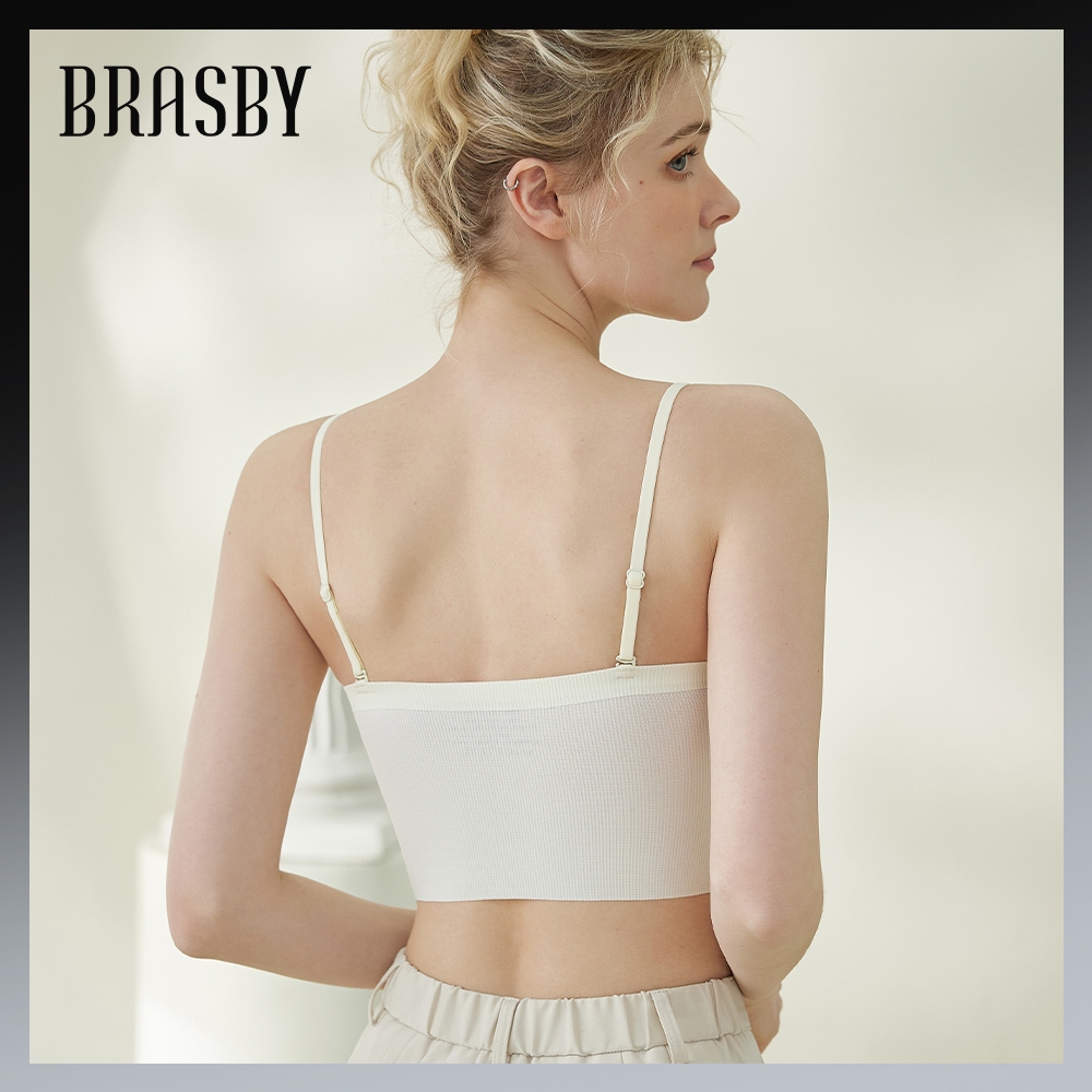 Brasby เสื้อกั๊กเอี๊ยมแบบบางสำหรับฤดูร้อนปรับสายได้ ผ้าดีมาก ระบายอากาศดี มีฟองน้ำในตัว ซึมซับเหงื่อ ราคา ถูกที่สุด ดีลบีเคเค แกลเลอรีภาพที่ 3