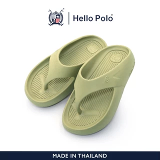 รองเท้าแตะ Hello Polo รองเท้าแฟชั่นหูคีบ EVA พื้นนิ่ม ผู้หญิง HP8038 เสริมส้นเท้า ระบายอากาศได้ดี