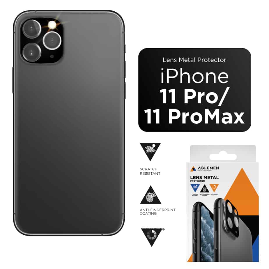 Ablemen Lens Metal Protector iPhone 12 / 11 Series