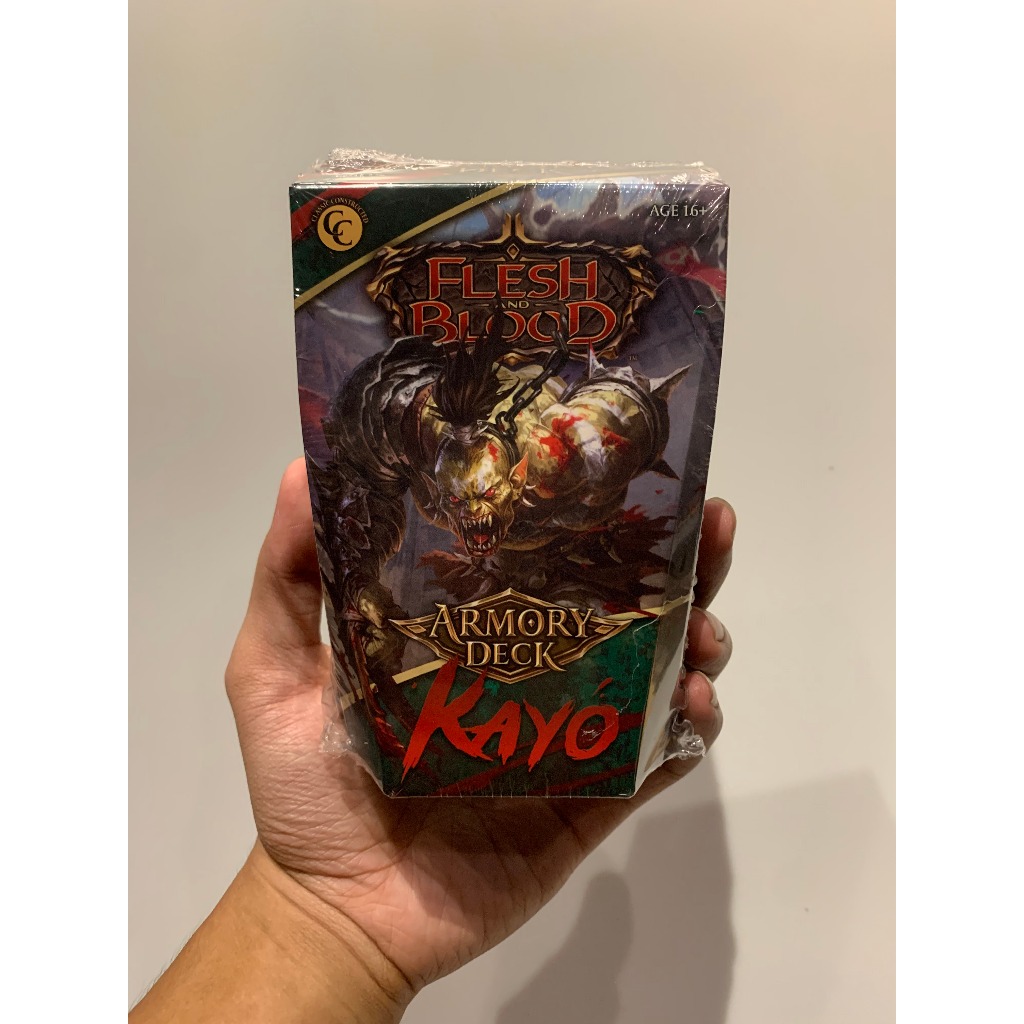Armory Deck Kayo | Flesh and Blood TCG การ์ดเกมเฟลชแอนด์บลัด สุดมันส์ โคตรสนุก