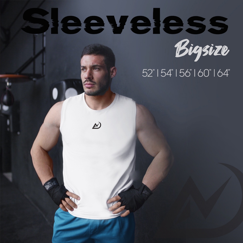 เสื้อแขนกุดไซส์ใหญ่ เสื้อกล้ามทรงสวย  ✅ รหัสโค้ดลดรูปที่2 ✅ ออกกำลังกาย ผ้าไมโครพรีเมี่ยม นุ่ม เบา ล