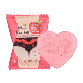 Nami aura butt gluta-collagen scrub soap (สบู่ก้น) ☘️ นามิ ออร่า บัทท์ กลูต้า-คอลลาเจน สครับ โซป 60g.