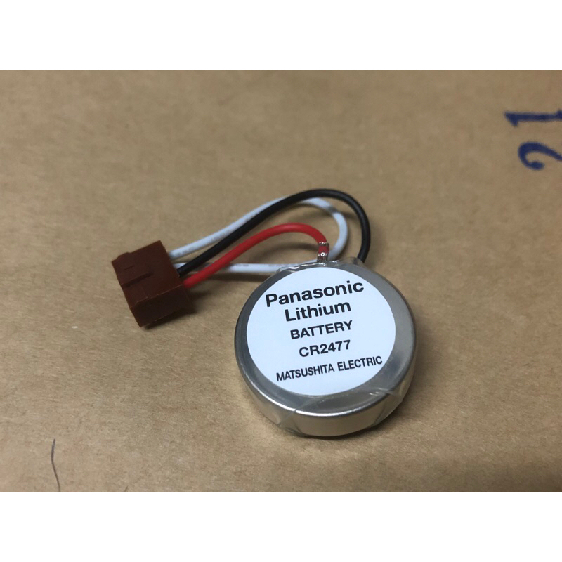 Lithium Battery CR2477 (3V) Panasonic 4สาย แจ็คน้ำตาล สินค้าใหม่พร้อมจัดส่งในไทย