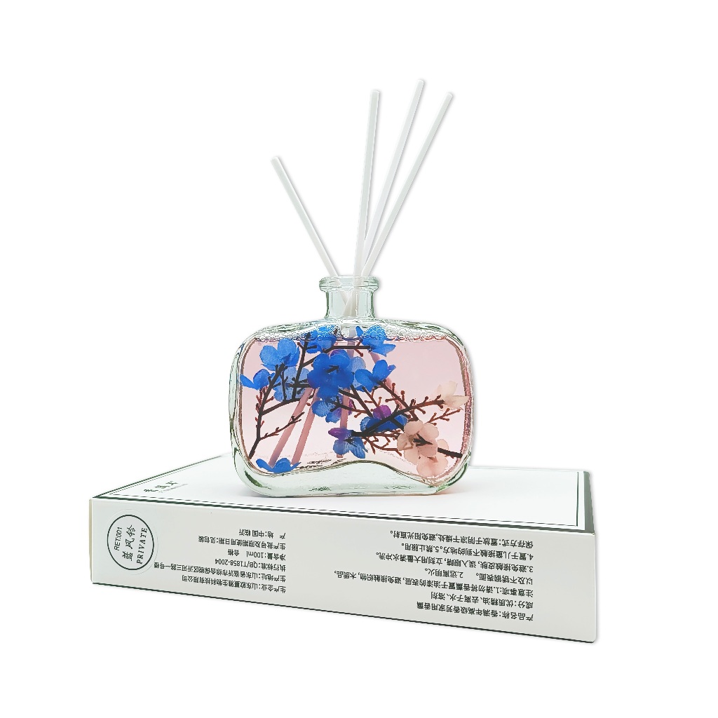 ก้านน้ำหอม ก้านไม้หอมปรับอากาศ 100มล พร้อมกล่อง น้ำมันหอมระเหย น้ำหอมอโรม่า  X142 - รูปที่ 2