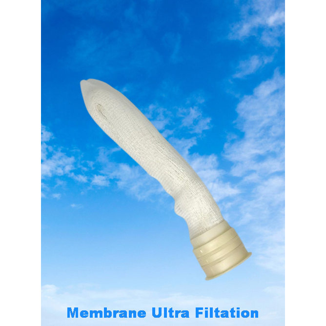 Membrane UF ไส้กรอง UF แบบ หัวตัด สามารถกรองได้ 0.01 ไมครอน