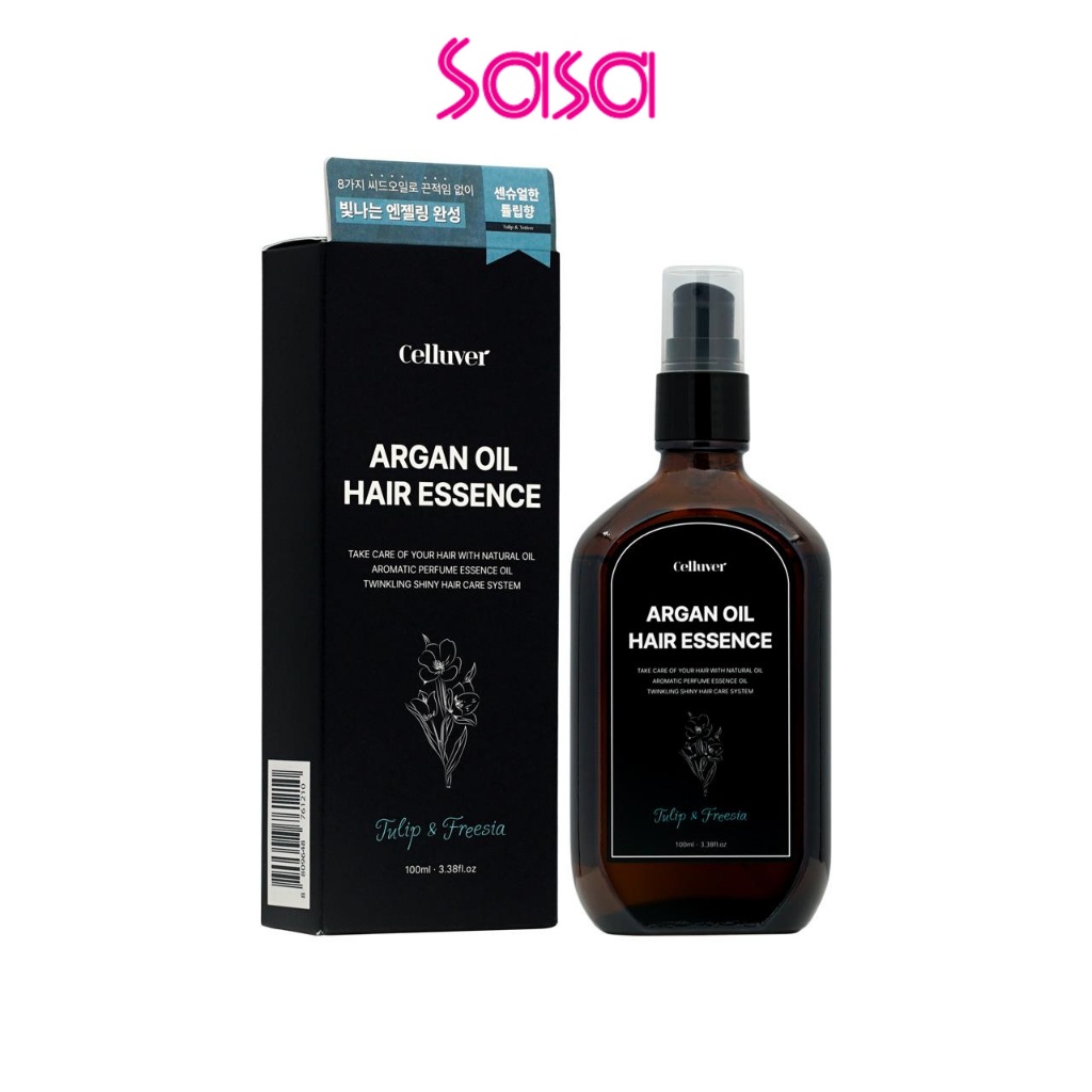 Celluver Hair Perfume Essence Oil Tulip & Freesia (100ml)