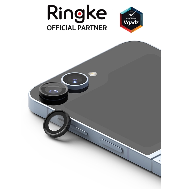 Ringke กระจกเลนส์กล้องสำหรับ Galaxy Z Flip 6 รุ่น Camera Lens Frame Glass (ฟิล์ม2ชิ้น)