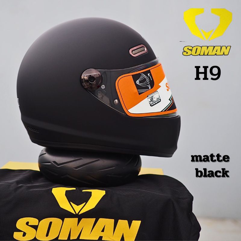 หมวกกันน็อคsoman H9 ทรงวินเทจ