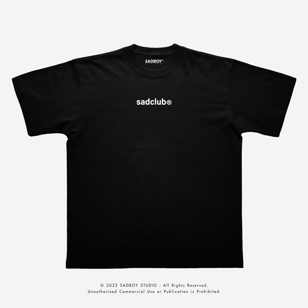 SADBOY® | sadclub | Semi-Oversized | 100% Organic Cotton