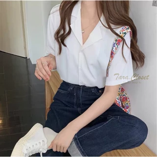 IT019 TARA Shirt Hawaii มีมากกว่า 25 สี เชิ้ตแขนสั้น คอปกฮาวาย กระดุมหน้า เนื้อผ้าไหมอิตาลีอย่างดี ใส่สบาย ไม่ร้อน