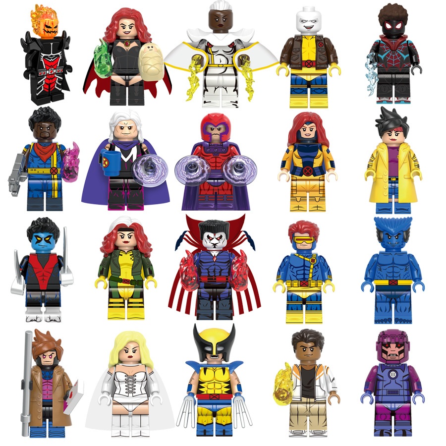 เลโก marvel x men X-เม็น เอ็กซ์เมน มนุษย์กลายพันธุ์