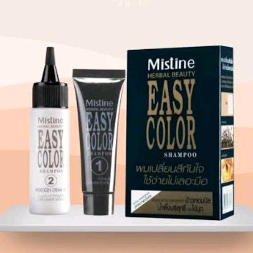 Mistine Easy Herbal Hair Color Shampoo ผลิต 2,024 EXP 2026