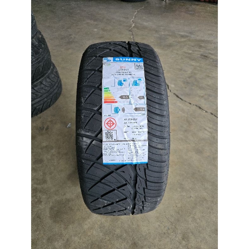 ยางรถยนต์ 245/45R18 SUNNY SPORT M RACING ยางใหม่ ผลิตปี24 ผลิตจีน