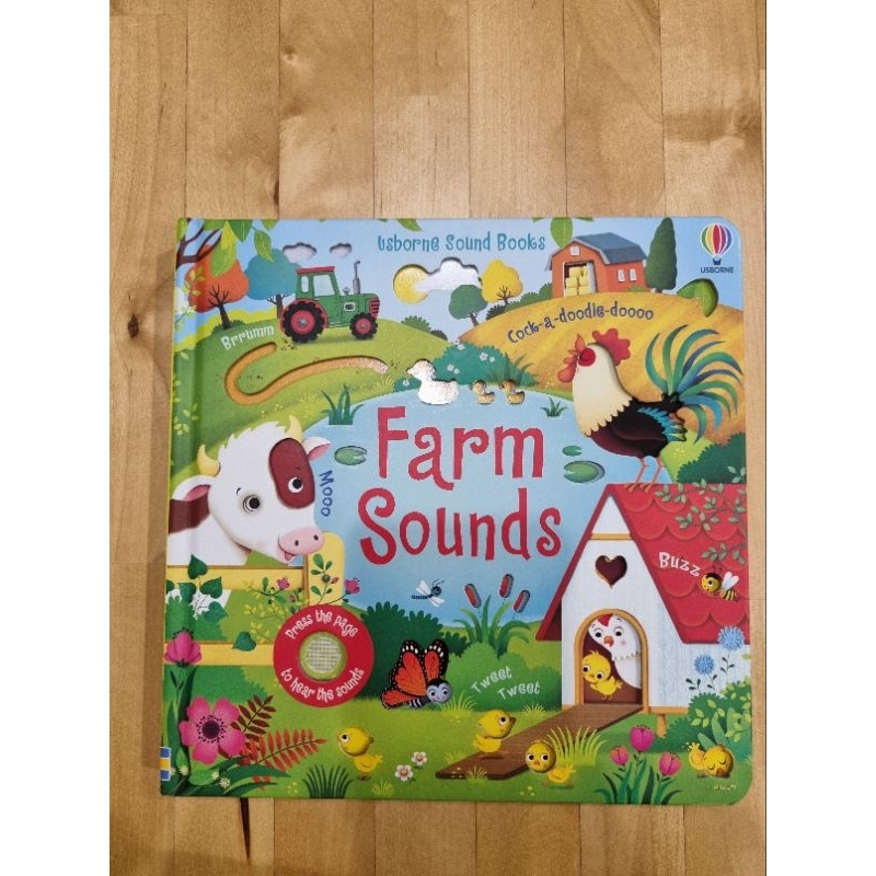 [ส่งต่อ] หนังสือ usborne sound book farm sound